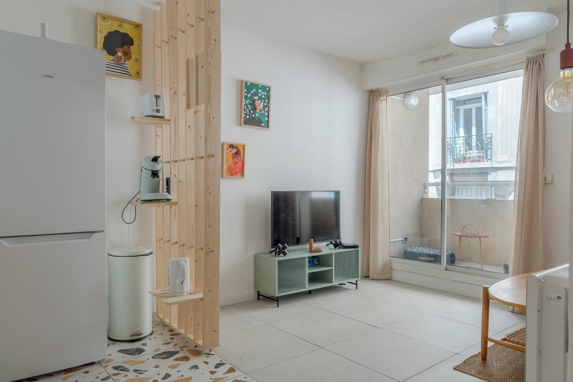 Charmant T2 Avec Balcon - Chaves มาร์กเซย ภายนอก รูปภาพ